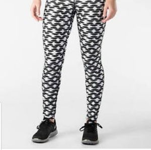Nike Dri-Fit Black and White Leggings